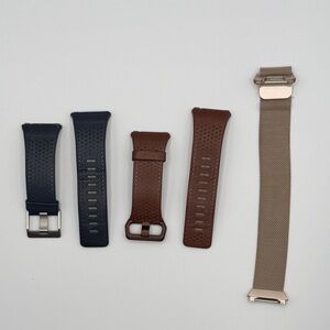 Fitbit Brown and Blue Wristband Set